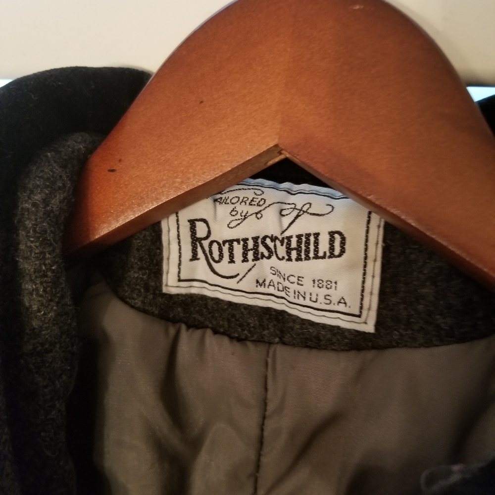 Rothschild 2T Girls Charcoal/Grey with black trim - Picture 3 of 8